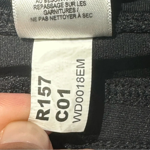 GAIAM Women's Leggings Athletic Workout Pants Side Pockets Gray/Black  Large L - Picture 11 of 11